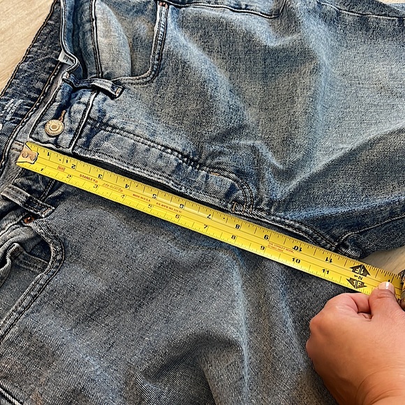 NWOT Old Navy O.G. Straight Button Fly Hight Rise Secret Slim Pockets Jeans - Picture 9 of 10